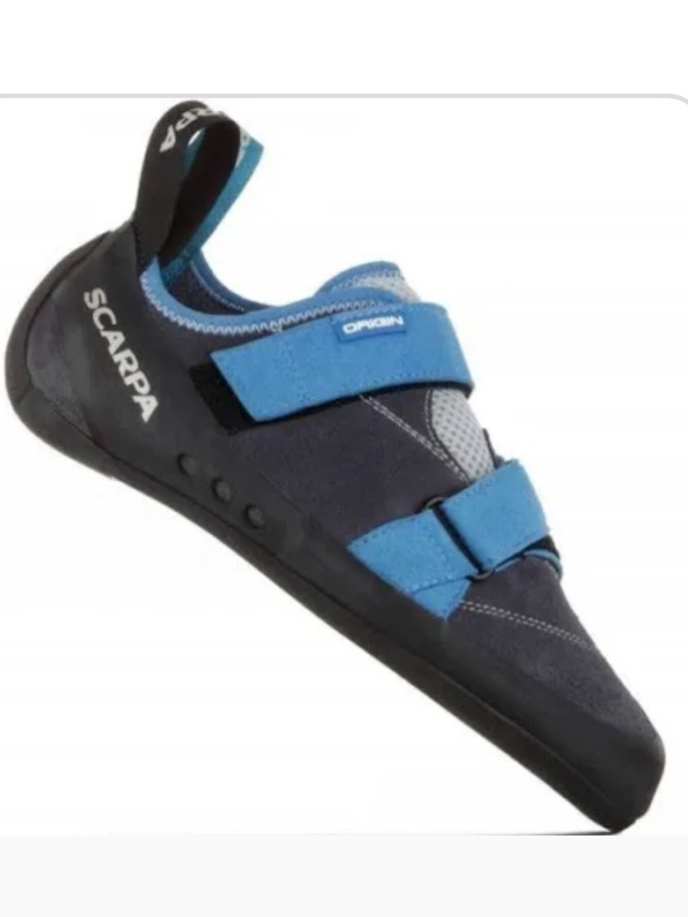 Scarpa Origin Men’s Blue Indoor/Outdoor Rock Climbing Active Shoes - Size 11